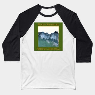 Mount Rushmore National Memorial Baseball T-Shirt